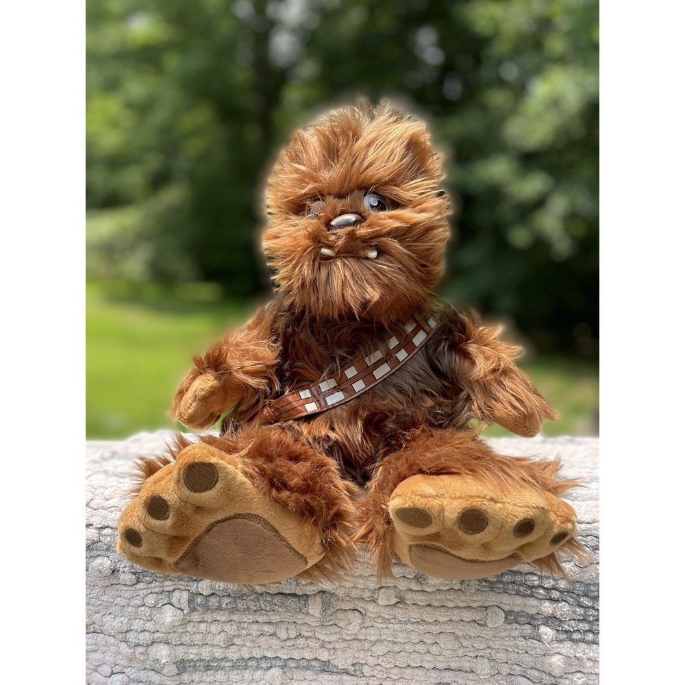 Chewbacca Plush Star Wars Disney Parks Big Feet Foot 14"